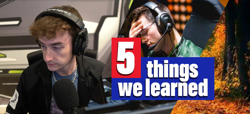 5 things we learned: NA Fall news article photo